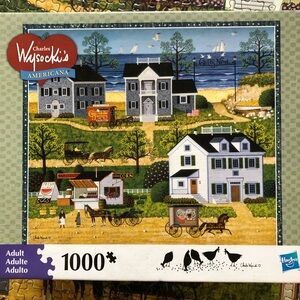Charles Wysocki Americana gull’s nest 1000 piece puzzle complete